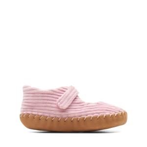 Clarks Halo Large Girls' School Shoes Pink | CLK054SNJ