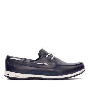 Clarks Orson Harbour Men's Boat Shoes Navy | CLK960OWL